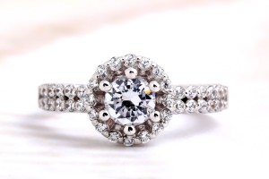 스노우 풀 5부 시그니티 반지 CE-1957 다이아몬드 선택 가능
